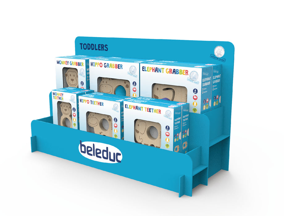 Beleduc toddler range display