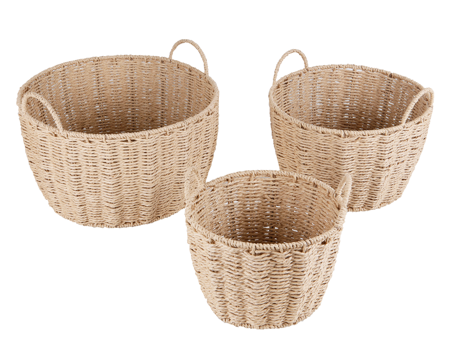 Round Baskets Set of 3
