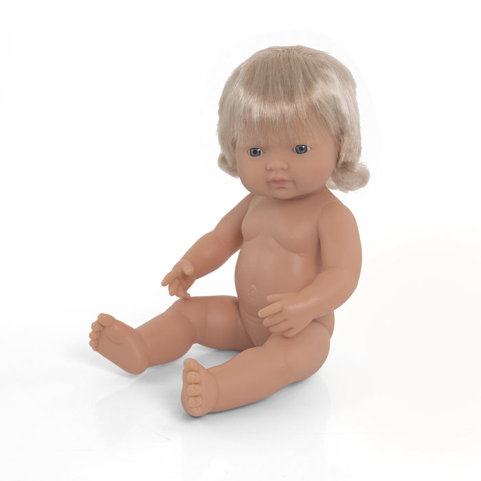 Caucasian Girl Doll - 38cm
