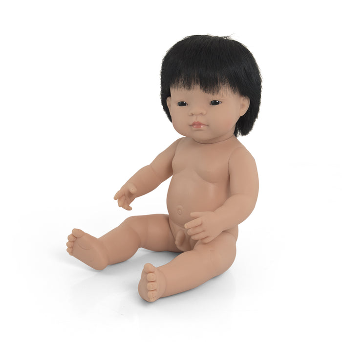 Asian Boy Doll - 38cm