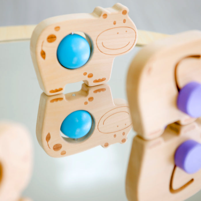 Educational Wooden Toy On Table