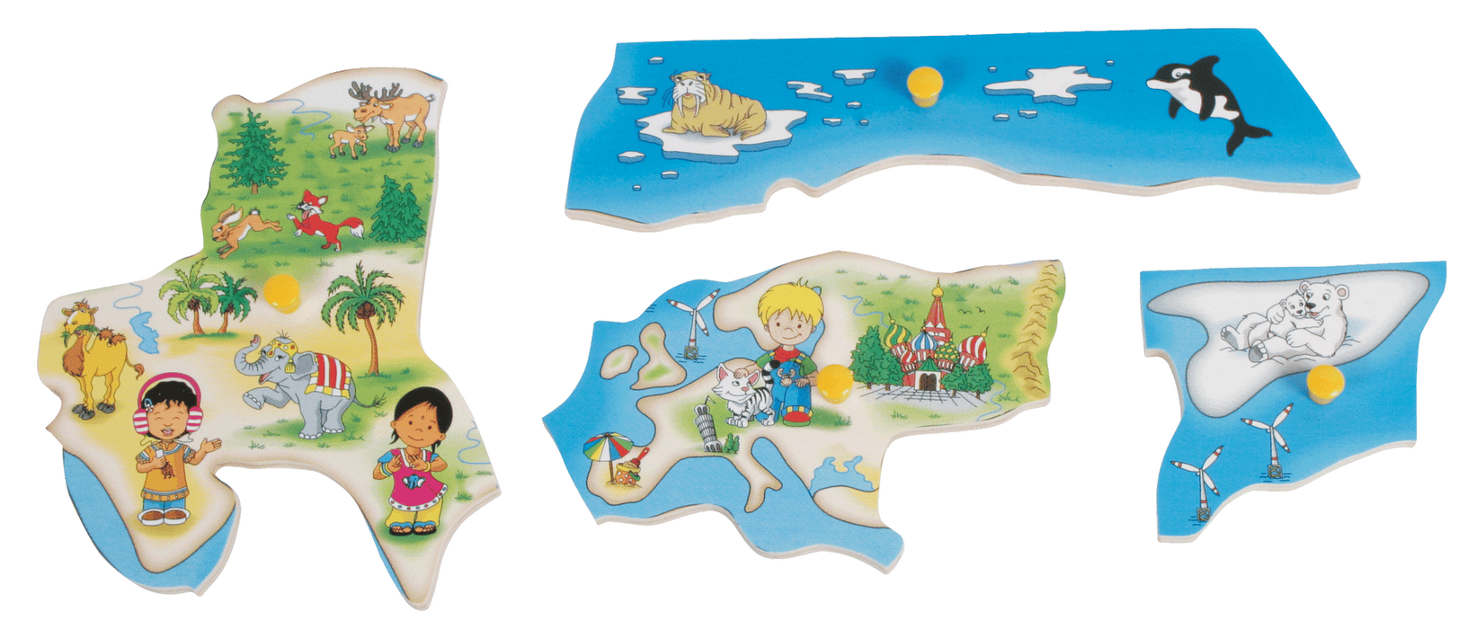One World - Inlay Board Puzzles