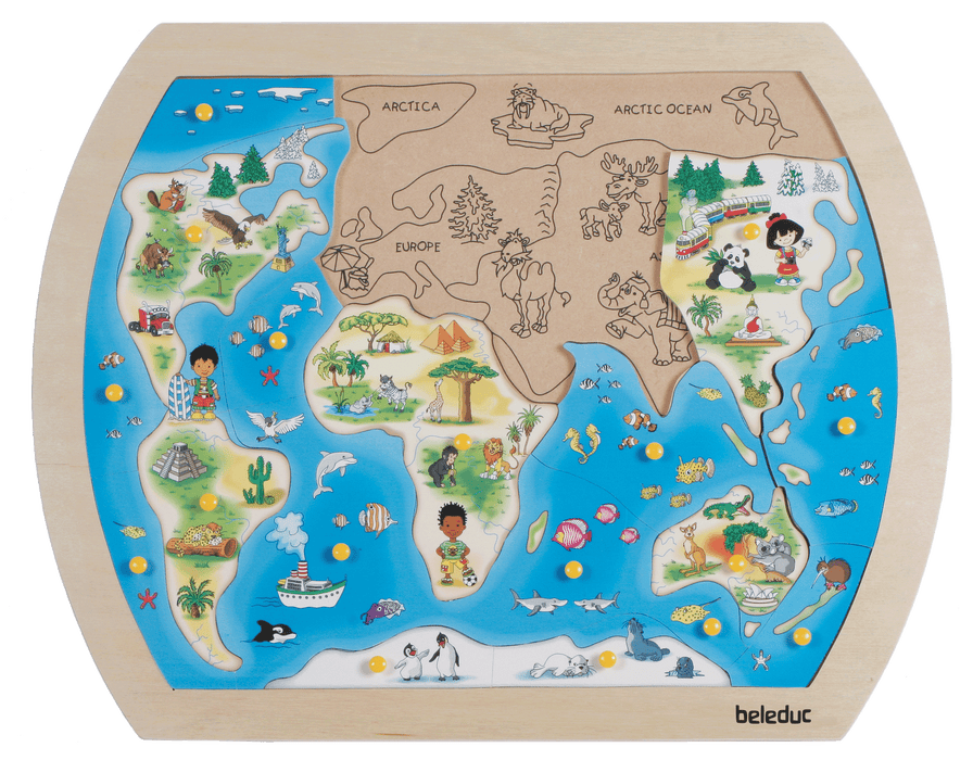 One World - Inlay Board Puzzles