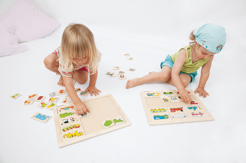 Match & Mix Puzzle - Vehicles