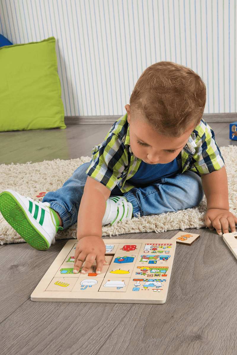 Sorting Game Puzzle - Our Home