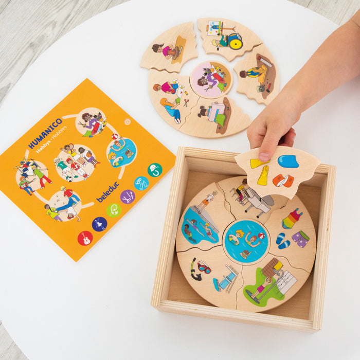 HUMANICO "Hobbies" Puzzle 30 Pcs