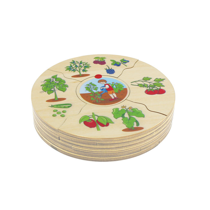 NAWITO What Grows Where? Puzzle 30 Pcs