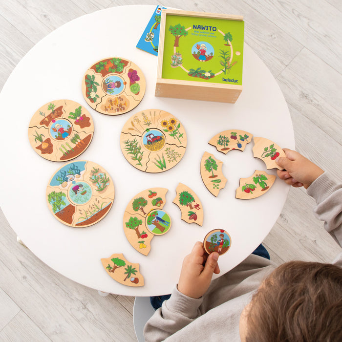 NAWITO What Grows Where? Puzzle 30 Pcs