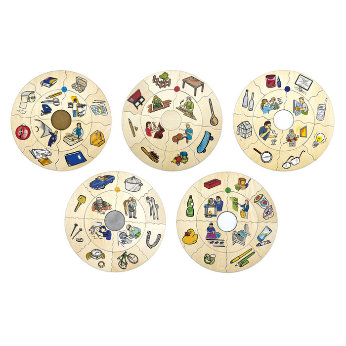 XL TECHNICO "Materials" Puzzle 65 Pcs