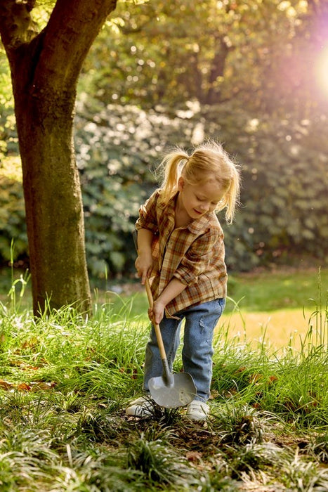 Square Point Garden Shovel