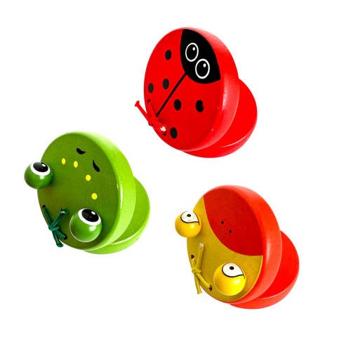 Animal Castanets set of 3