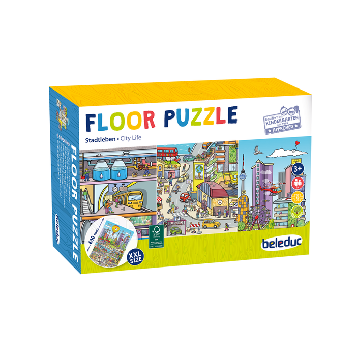 City Life Floor Puzzle 45 Pcs