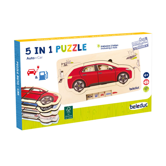 Layer Puzzle Car 33 Pcs
