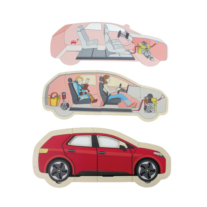Layer Puzzle Car 33 Pcs