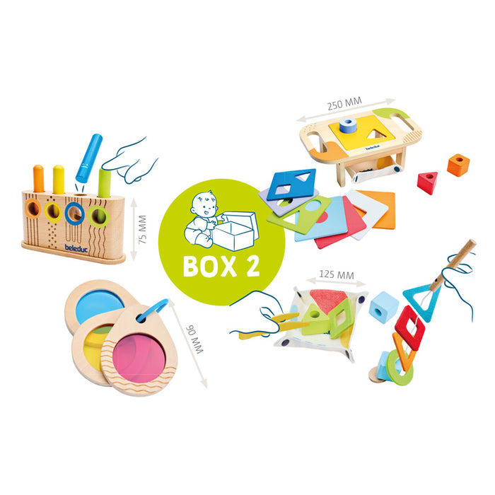Curious Tots Box 2 - 18mths Motor Skills