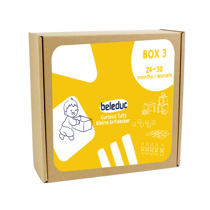 Curious Tots Box 3 - 24mths Vocabulary