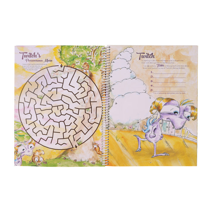 WorryWoo Activity Book of Feelings
