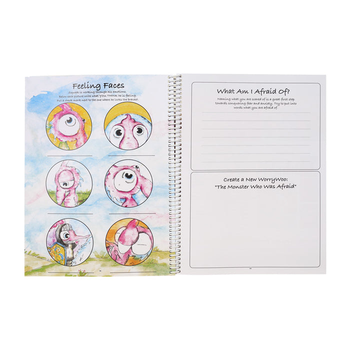WorryWoo Activity Book of Feelings