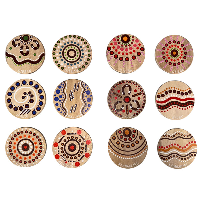 Noongar Seasons Matching WA Aboriginal Seasons UV Print