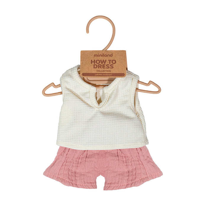 Doll Clothes Warm Weather T-Shirt and Pants 38 cm