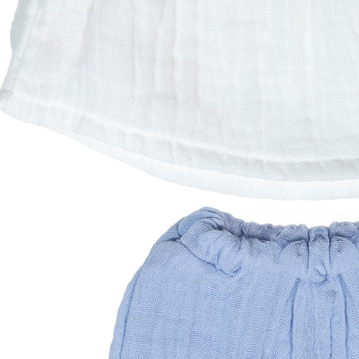 Doll Clothes Warm Weather Blouse and Pants 38 cm