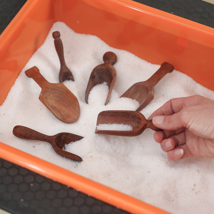 Wooden Scoops Set of 12