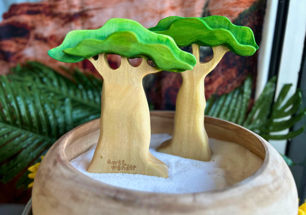 Large Outback Trees Set of 2