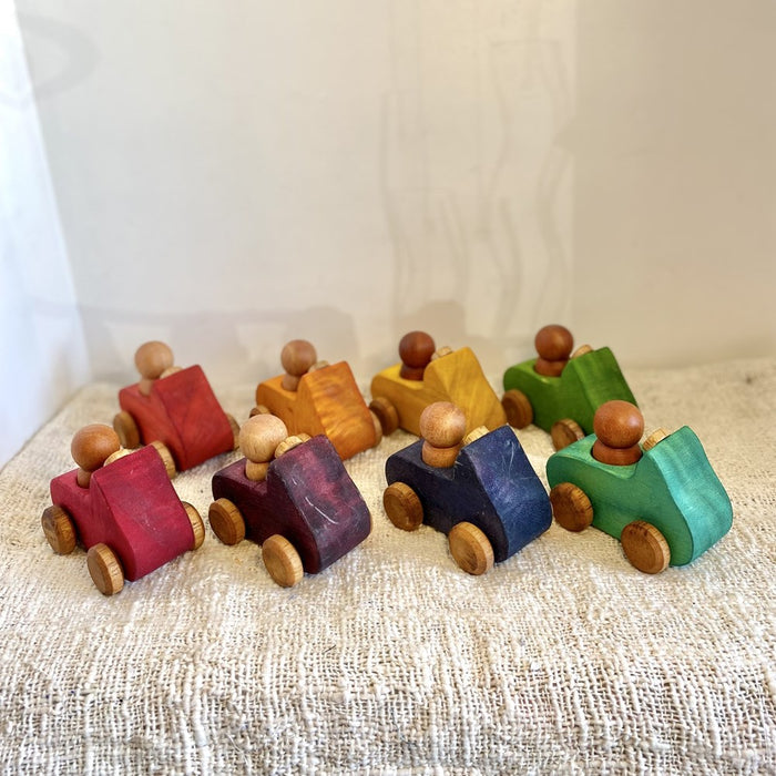 Rainbow Cars Set of 8