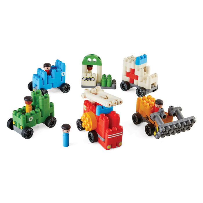 City Vehicles 130 Pcs
