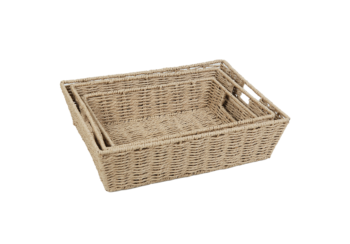 Rectangular Baskets Small Set of 3 — EducationAll Australia