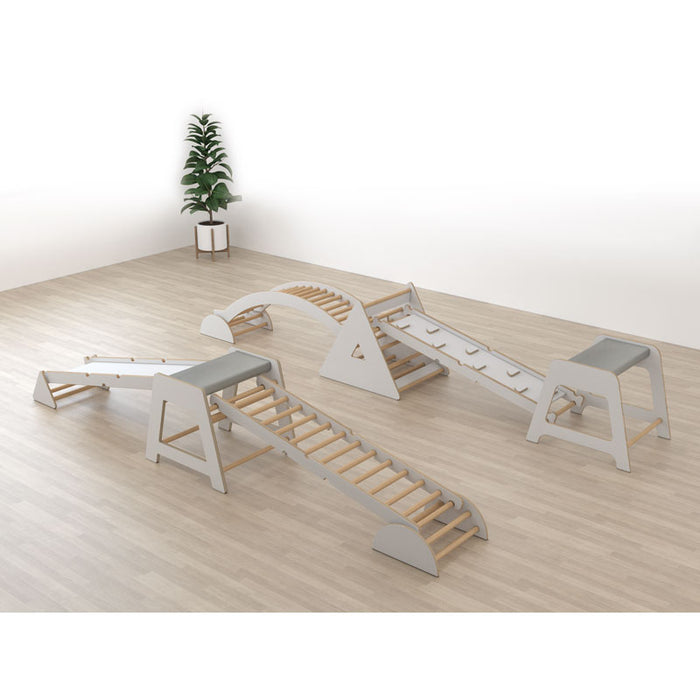 Wooden Indoor Climbing Trapezium Trestle Tall