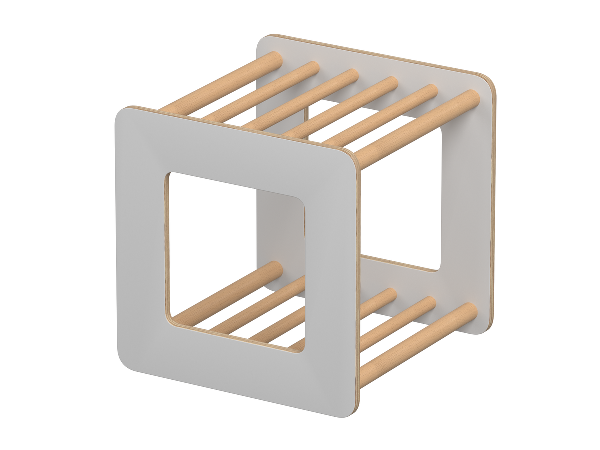 Wooden Indoor Climbing Square Window Cube — EducationAll Australia