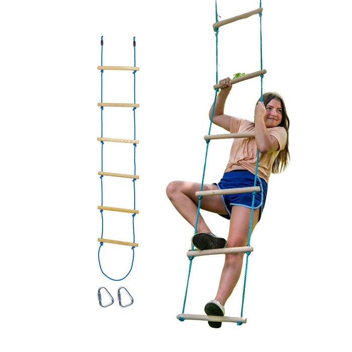 Scottish Roper Ladder Climbing Rope Ladder 2m — EducationAll Australia