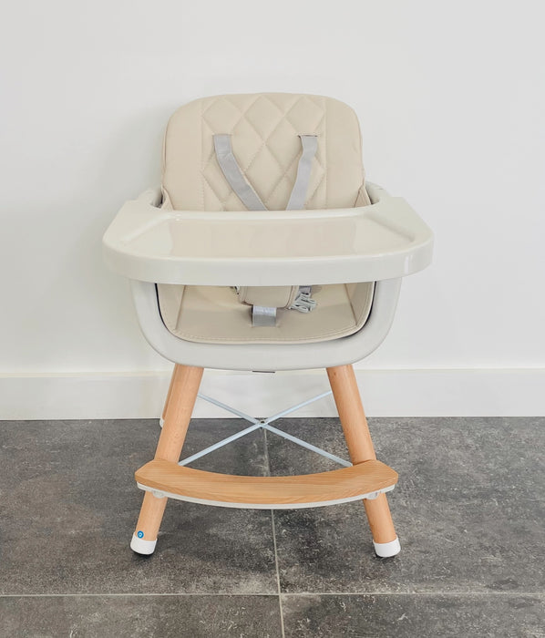 Adjustable Baby to Toddler High Chair Beige