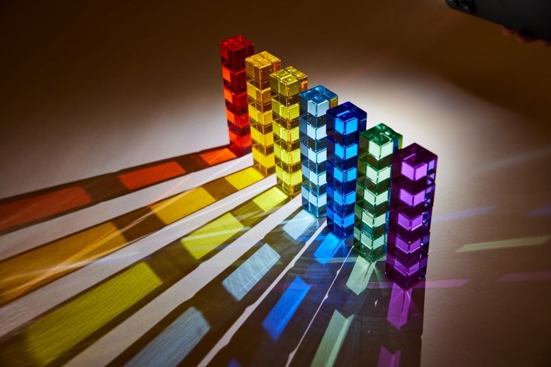 Acrylic Cubes Set of 35