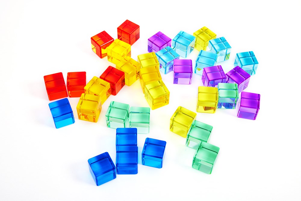 Acrylic Cubes Set of 35