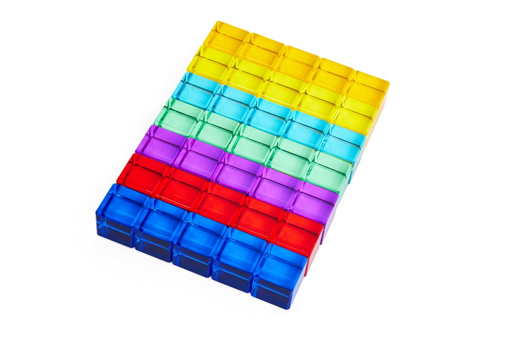 Acrylic Cubes Set of 35