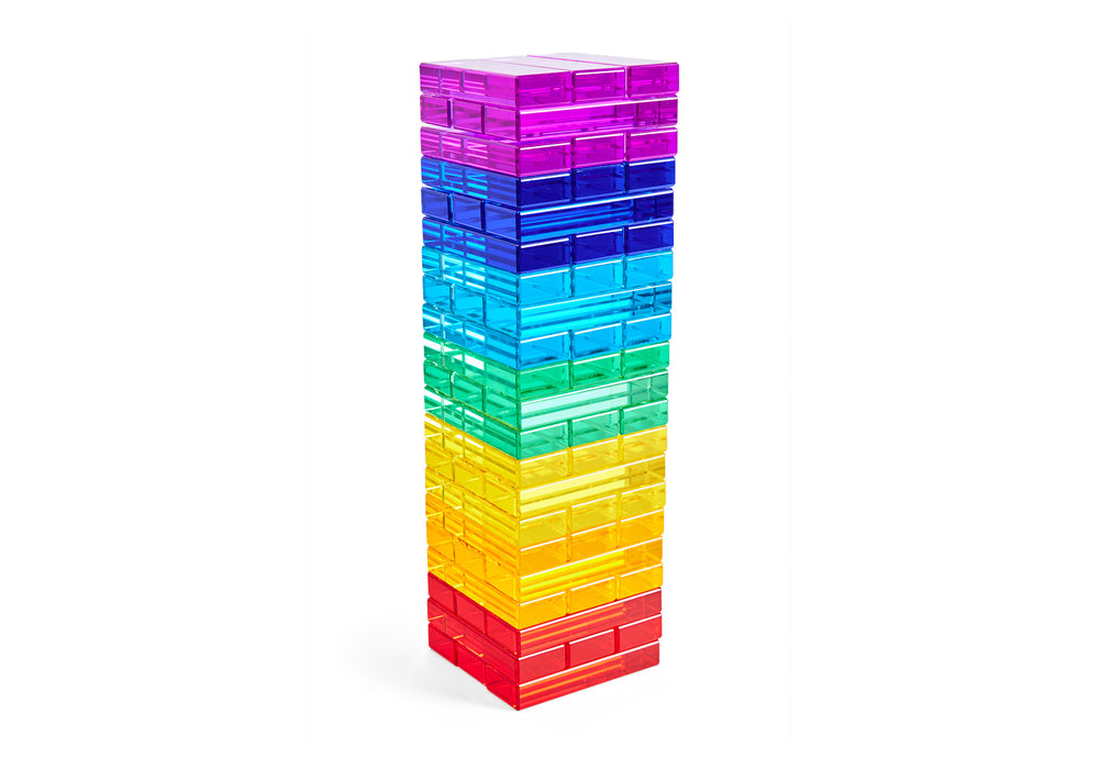 Acrylic Rectangular Prisms Set of 63