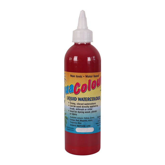 Liquid Watercolour 250ml Red