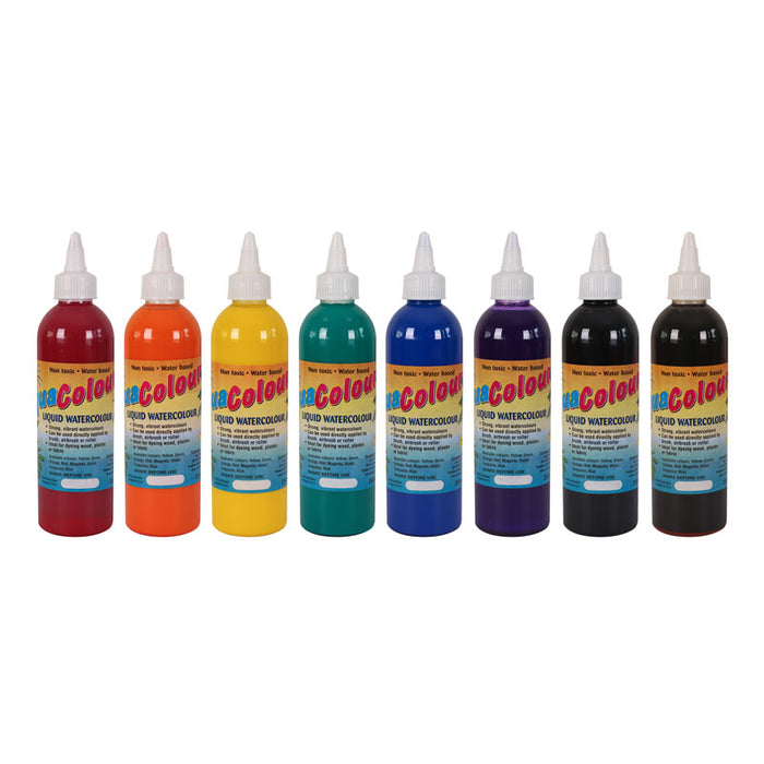 Liquid Watercolour 250ml Set of 8