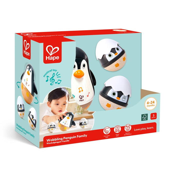 Wobbling Penguin Family