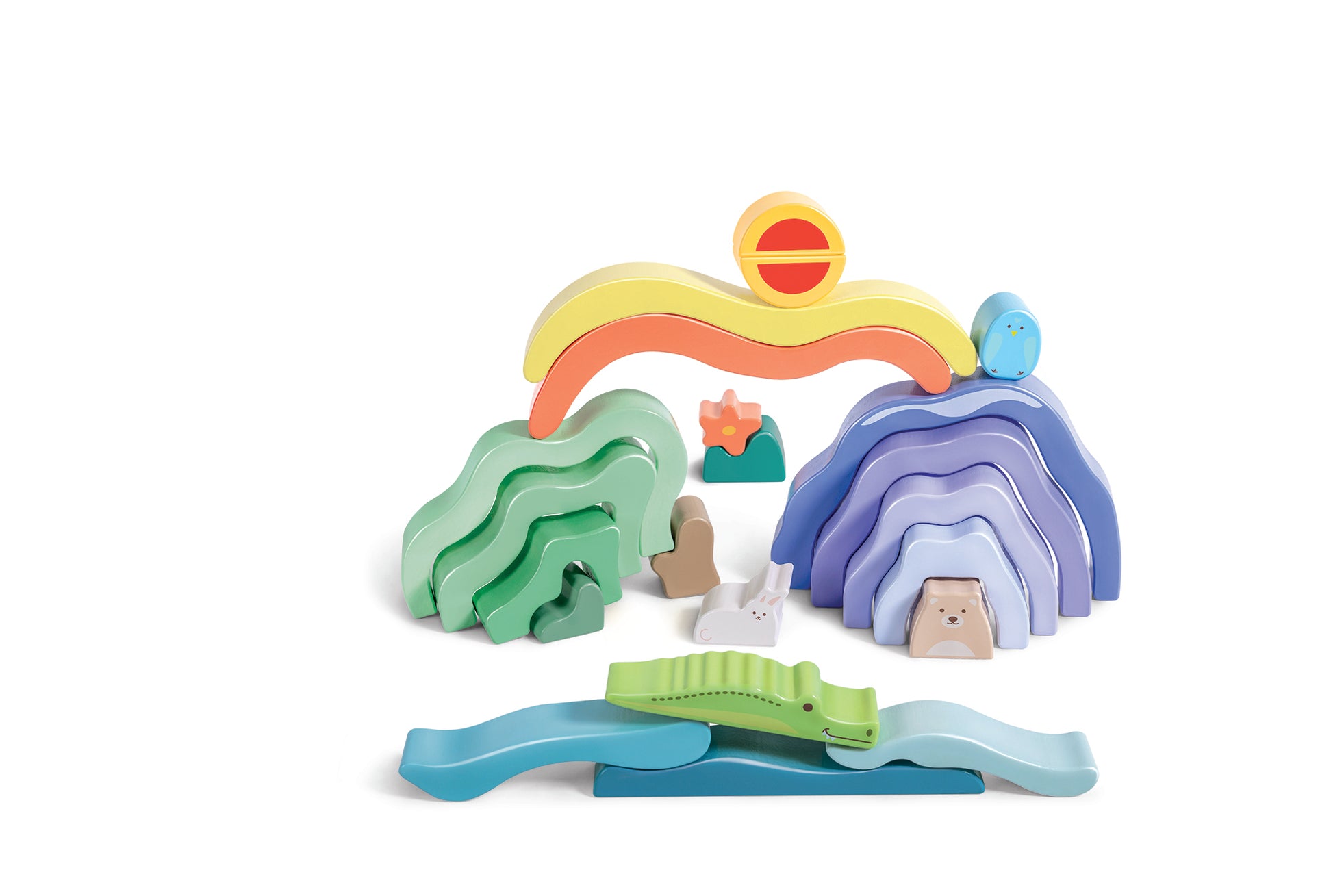 Nature Scene Stacking Blocks — EducationAll Australia
