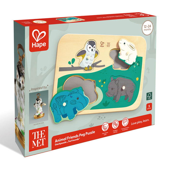 Animal Friends Peg Puzzle