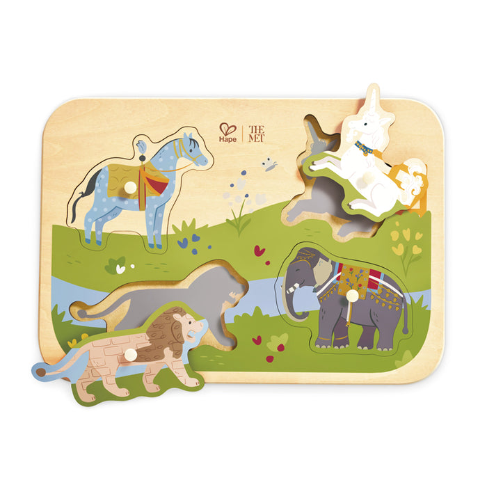 Majestic Animals Peg Puzzle