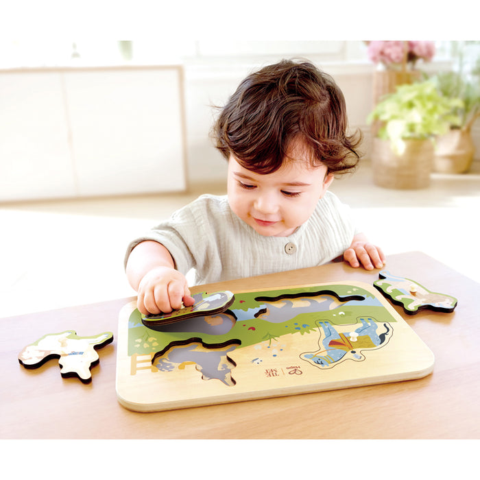 Majestic Animals Peg Puzzle