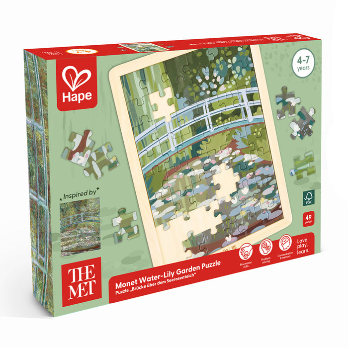 Monet Water-Lily Garden Puzzle 49 Pcs