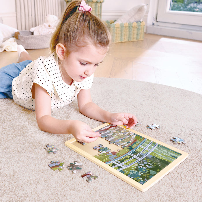 Monet Water-Lily Garden Puzzle 49 Pcs