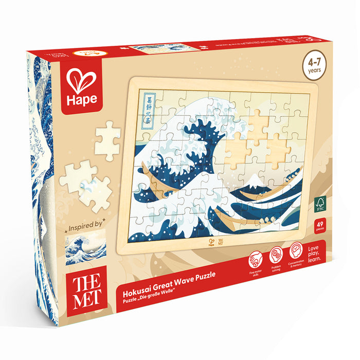 Hokusai Great Wave Puzzle 49 Pcs