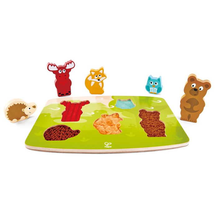 Forest Animal Tactile Puzzle 5 Pcs