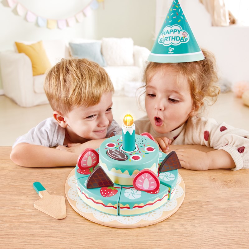 Interactive Happy Birthday Cake